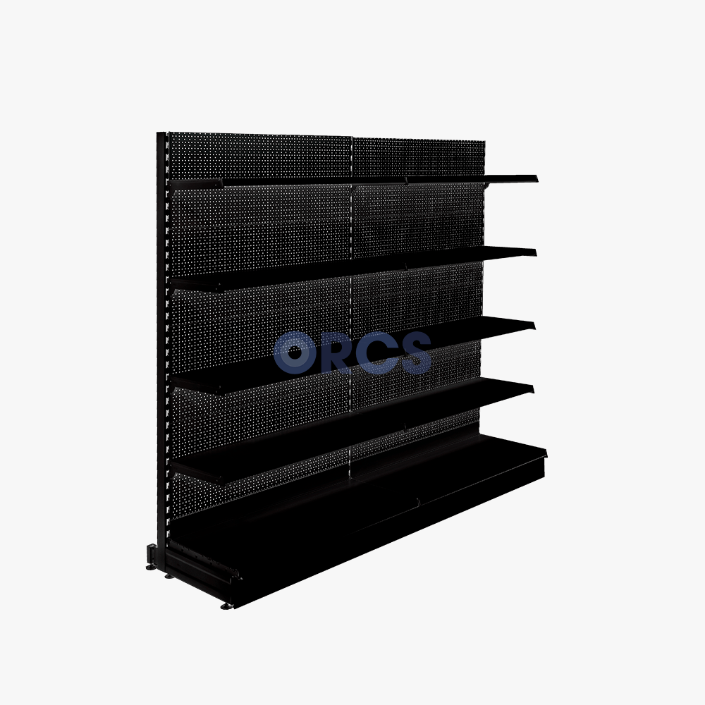 Complete wandstelling legborden RAL9005-2 mètre
